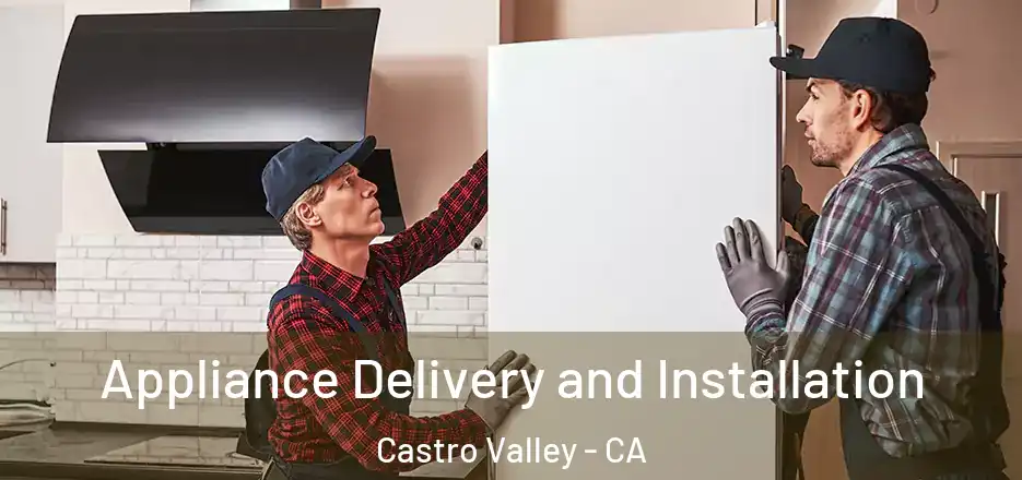 Appliance Delivery and Installation Castro Valley - CA