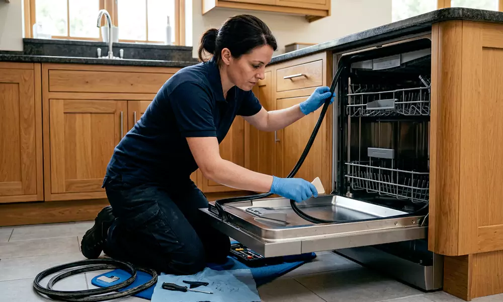 Dishwasher Door Gasket Replacement in Castro Valley, CA