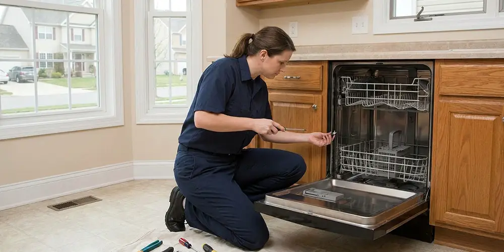 Dishwasher Latch Replacement in Castro Valley, CA