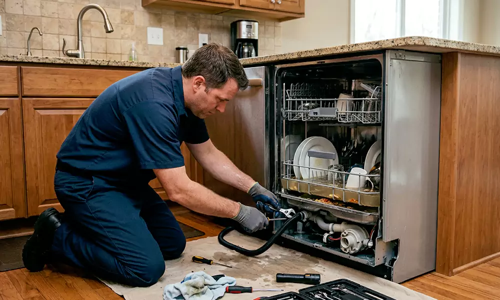 Dishwasher Not Draining Repair in Castro Valley, CA