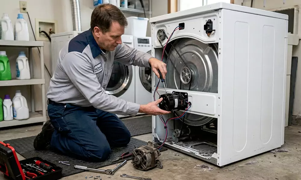 Dryer Motor Replacement in Castro Valley, CA
