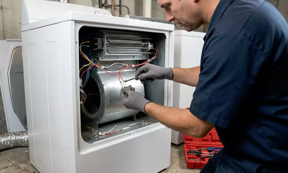 Dryer Thermal Fuse Replacement in Castro Valley, CA
