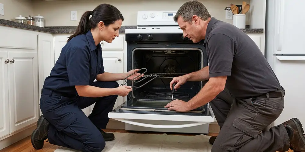 Oven Heating Element Replacement in Castro Valley, CA