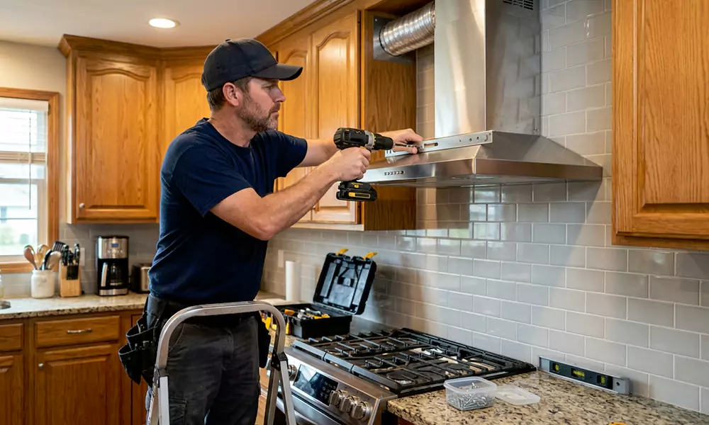 Range Hood Installation in Castro Valley, CA