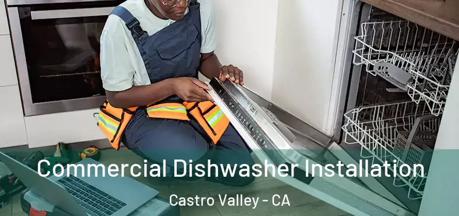 Commercial Dishwasher Installation Castro Valley - CA