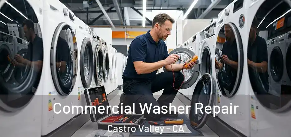 Commercial Washer Repair Castro Valley - CA