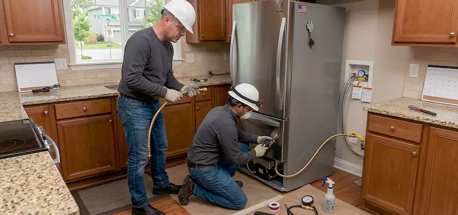 Propane Refrigerator Installation in Castro Valley