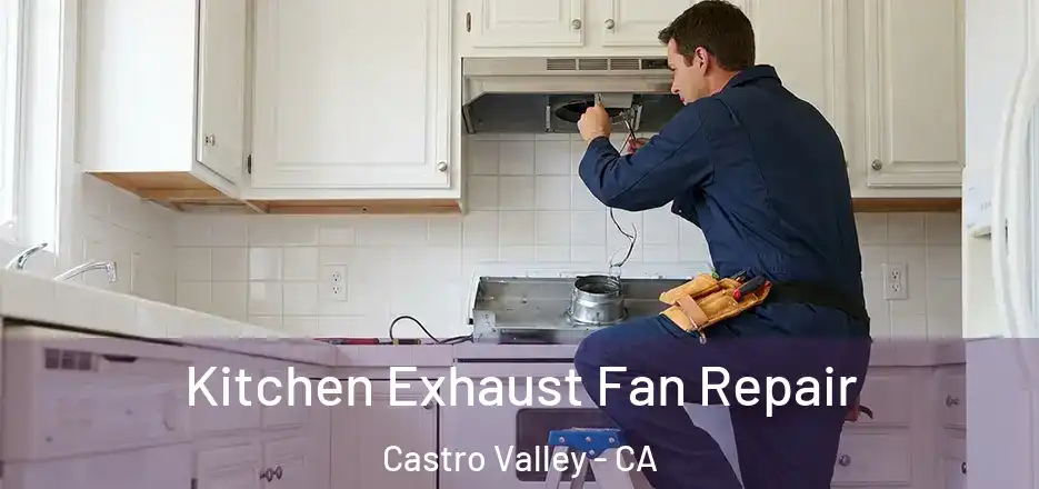Kitchen Exhaust Fan Repair Castro Valley - CA