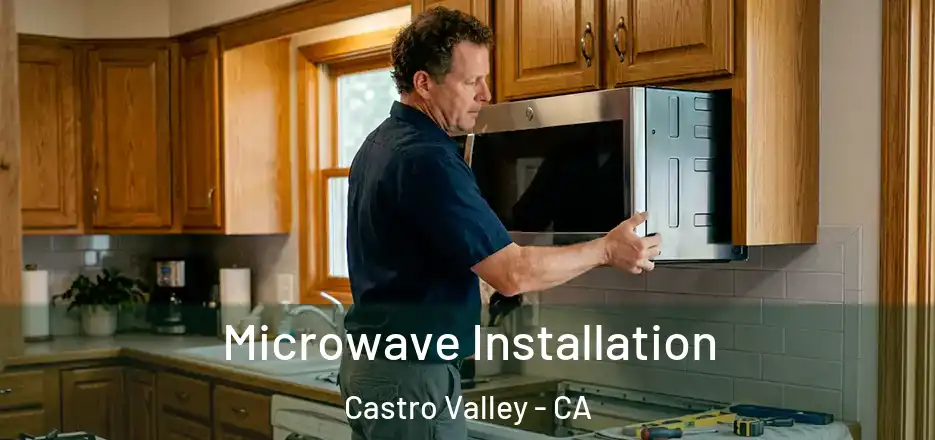 Microwave Installation Castro Valley - CA