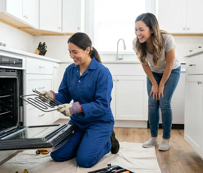 Why Castro Valley, CA Residents Trust Appliance Repair Castrovalley for Oven Heating Element Repairs?
